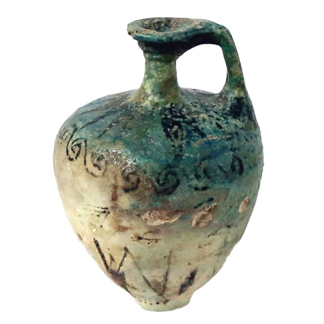 213_MB2_פכית_עם_עיטור_מיקני_או_פאיינסauction_april_2019_2400