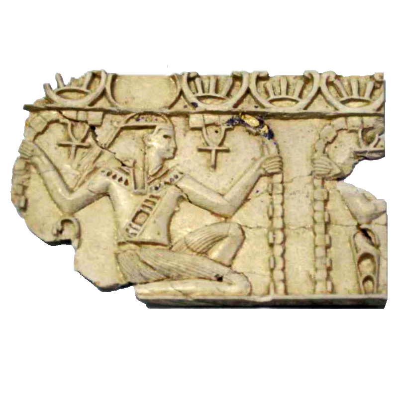 שנהב-שומרון-דמות-מצרית-כורעת